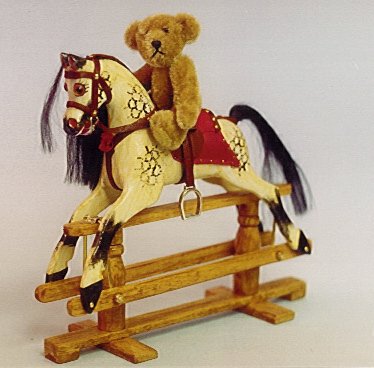 teddy bear rocking horse